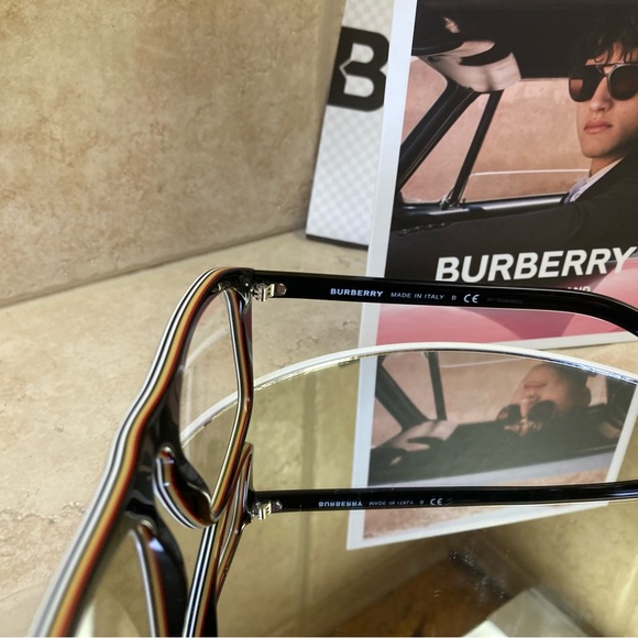 New Burberry Check Multilayer Black Eyeglasses/Sun BE4286. No case - Picture 9 of 9